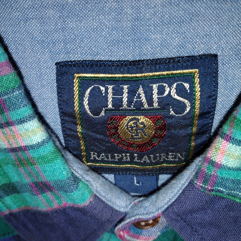 Chaps Ralph Lauren vintage button down - Picture 3 of 3
